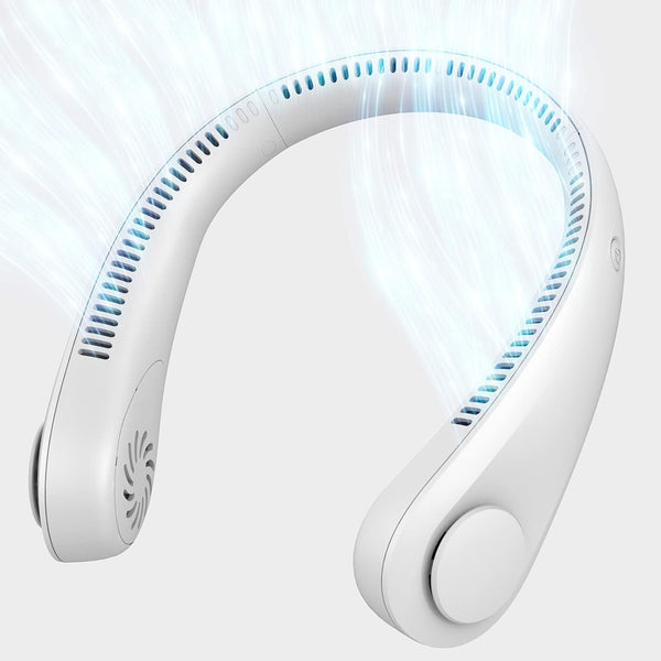CoolBreeze™ Rechargeable Neck Fan – Hands-Free Portable Cooling for Extreme Heat